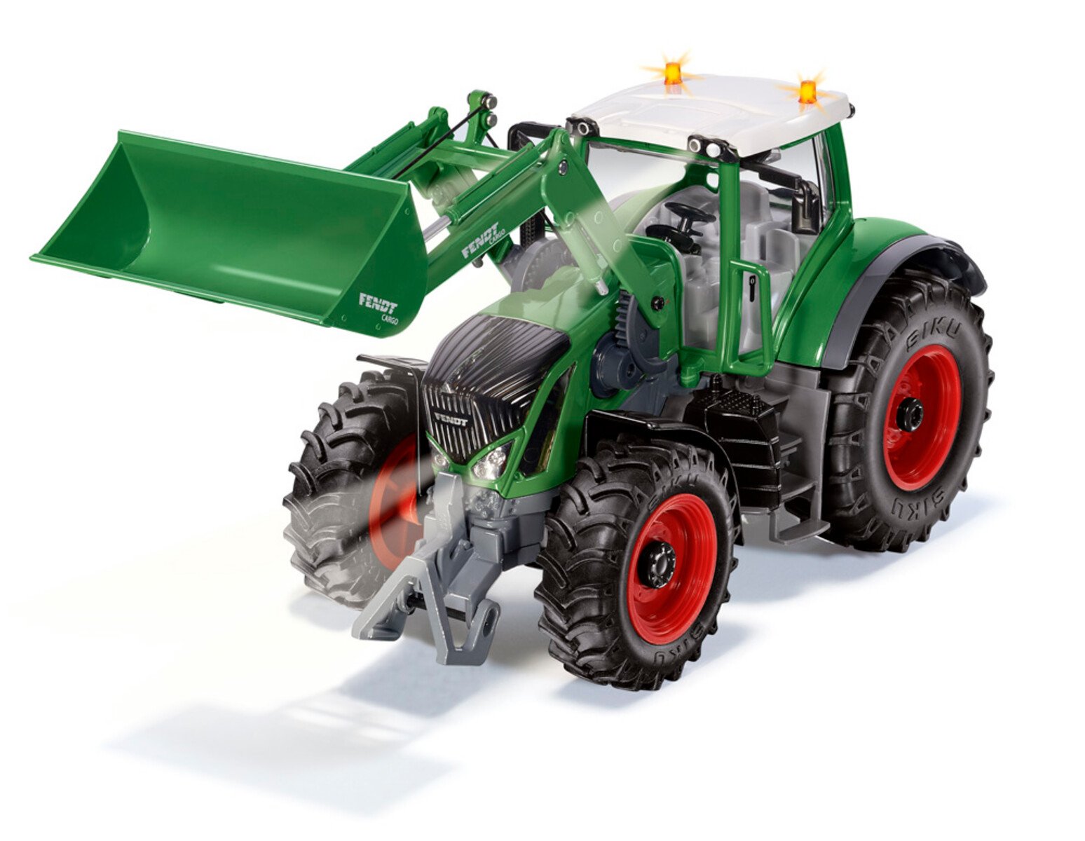Fendt 933 Vario mit Frontlader und Bluetooth App-Steuerung
