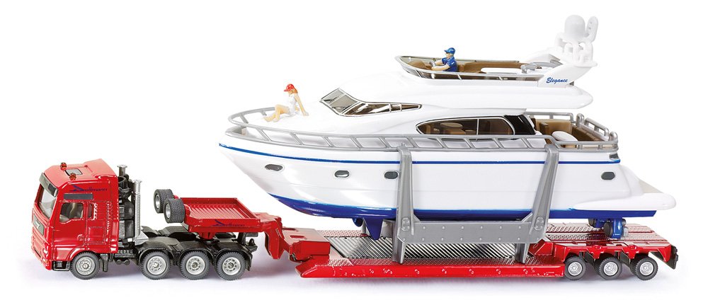 MAN transport lourd avec yacht
